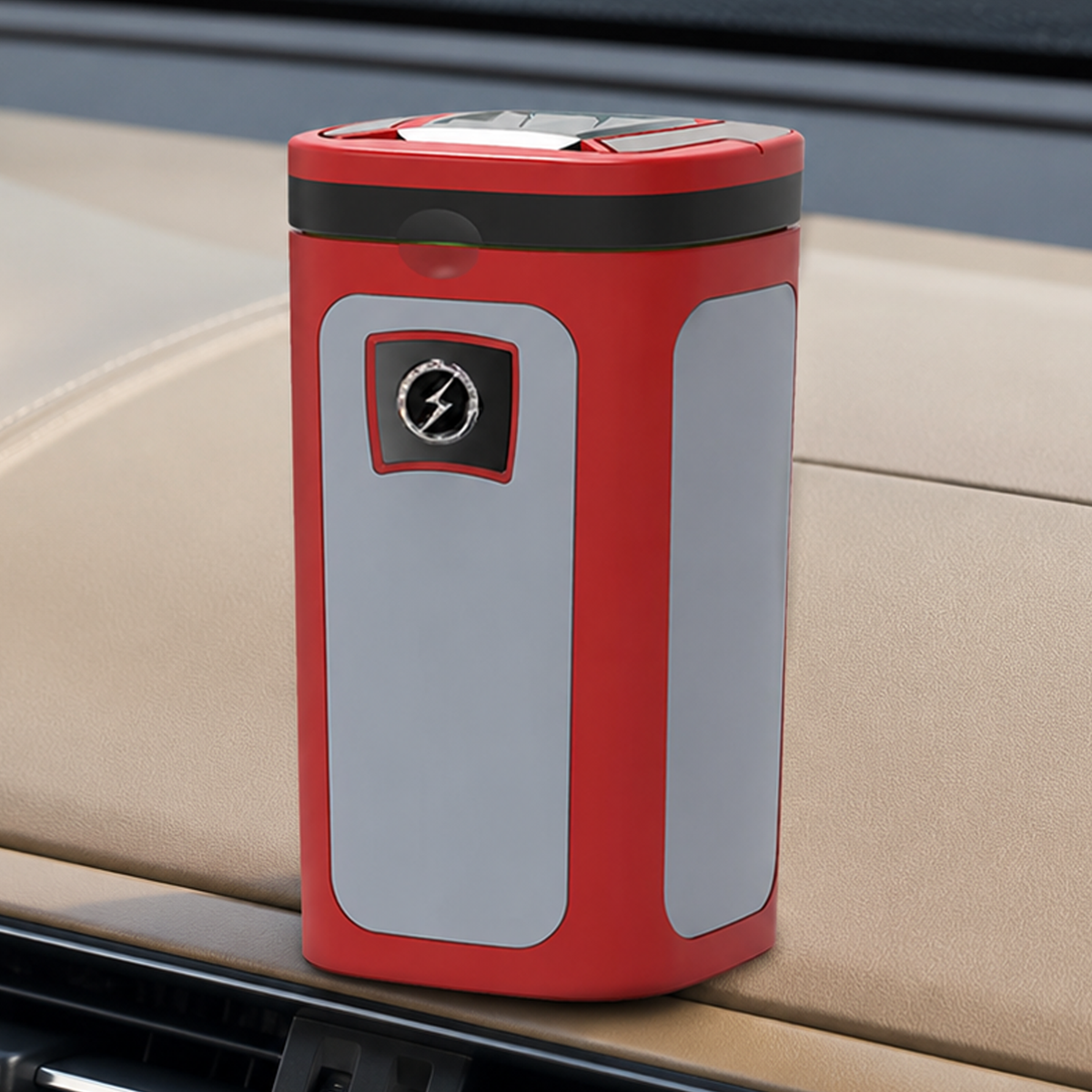 Rechargeable Car Ashtray with LED Light