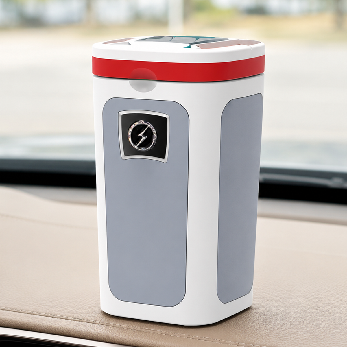 Rechargeable Car Ashtray with LED Light