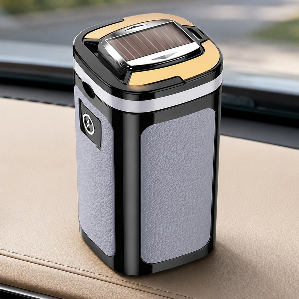 Rechargeable Car Ashtray with LED Light