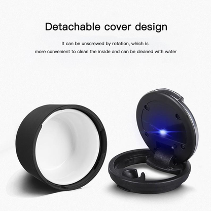 Smokeless Car Ashtray with LED Light