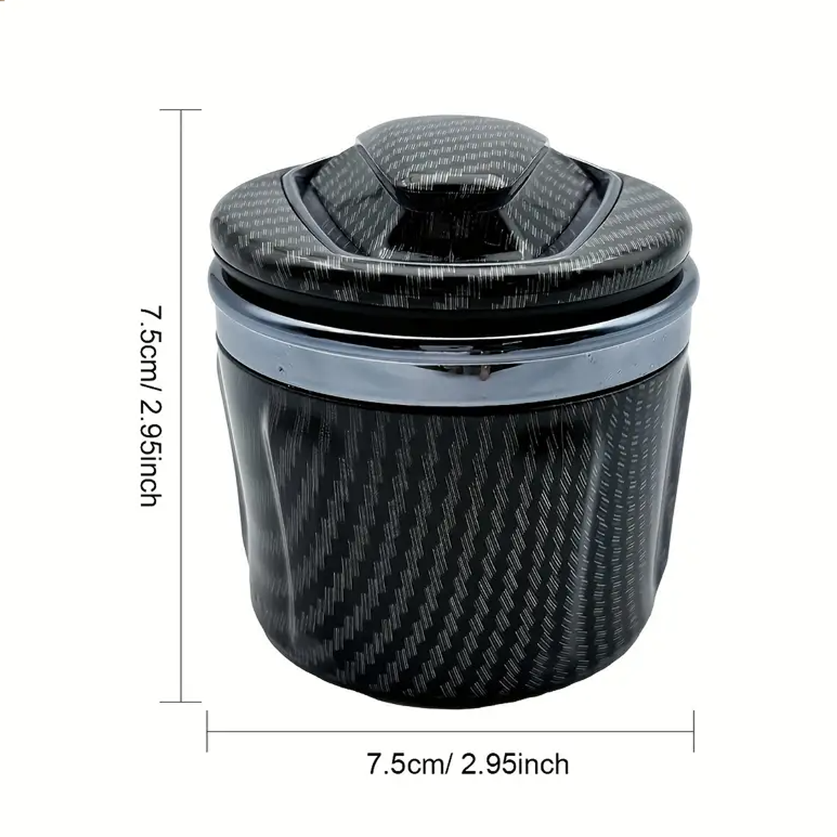 Smokeless Car Ashtray with LED Light