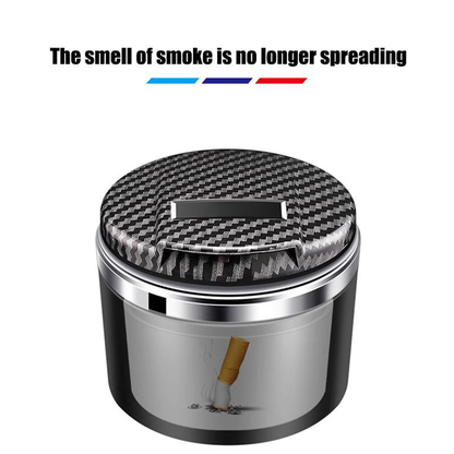 Smokeless Car Ashtray with LED Light