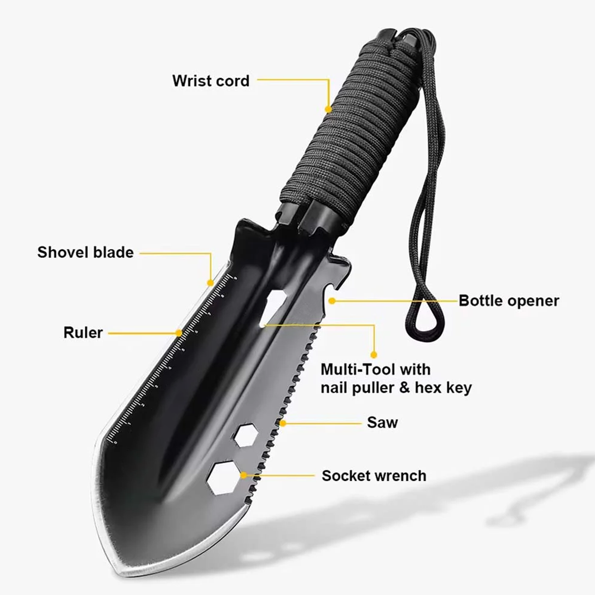 Mini Multifunctional Camping Shovel