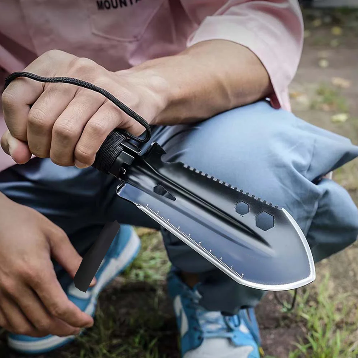Mini Multifunctional Camping Shovel