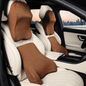 Headrest Pillow & Lumbar Cushion Combo