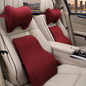 Car Neckrest & Lumbar Support Cushion Combo