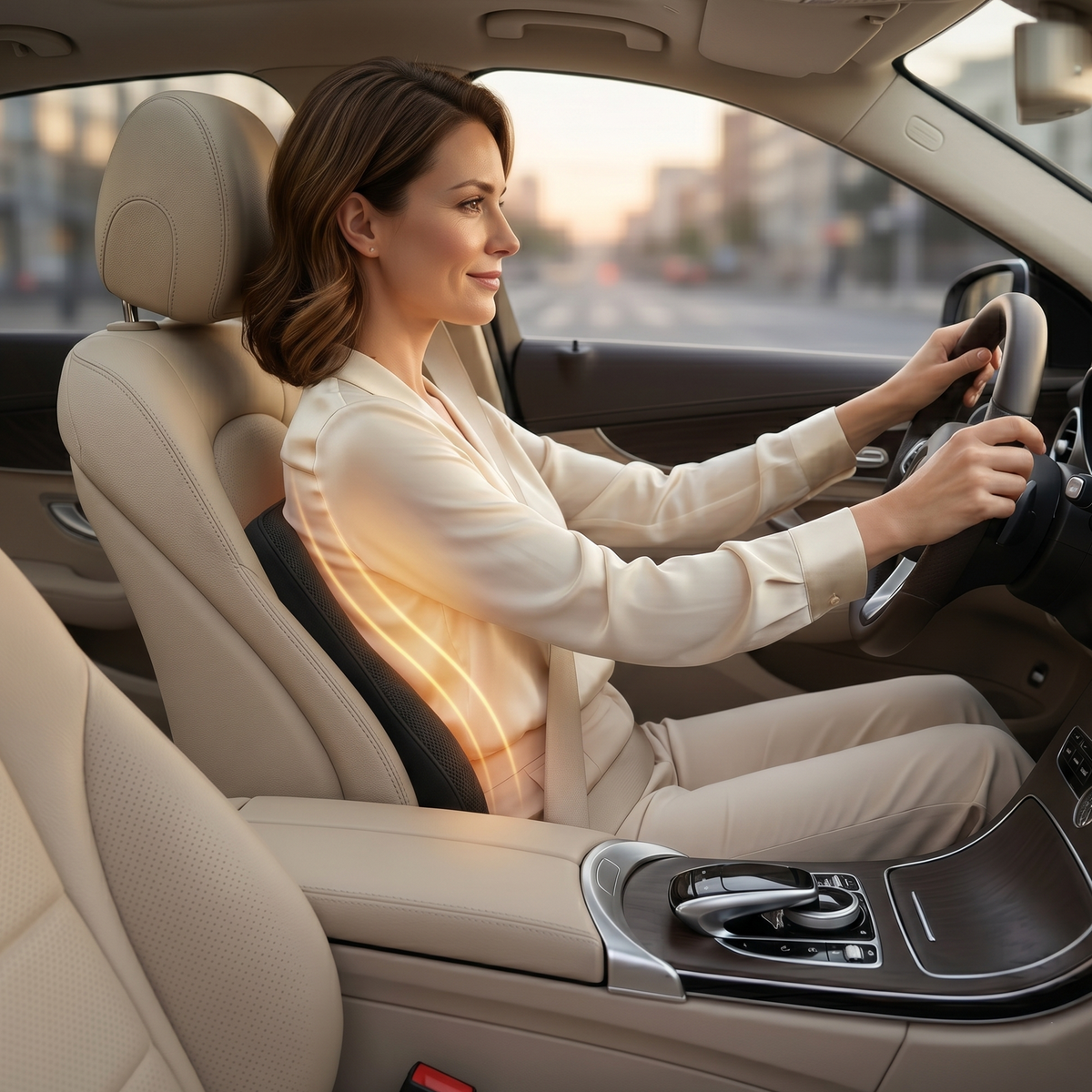 Car Lumbar Support Cushion for Seat