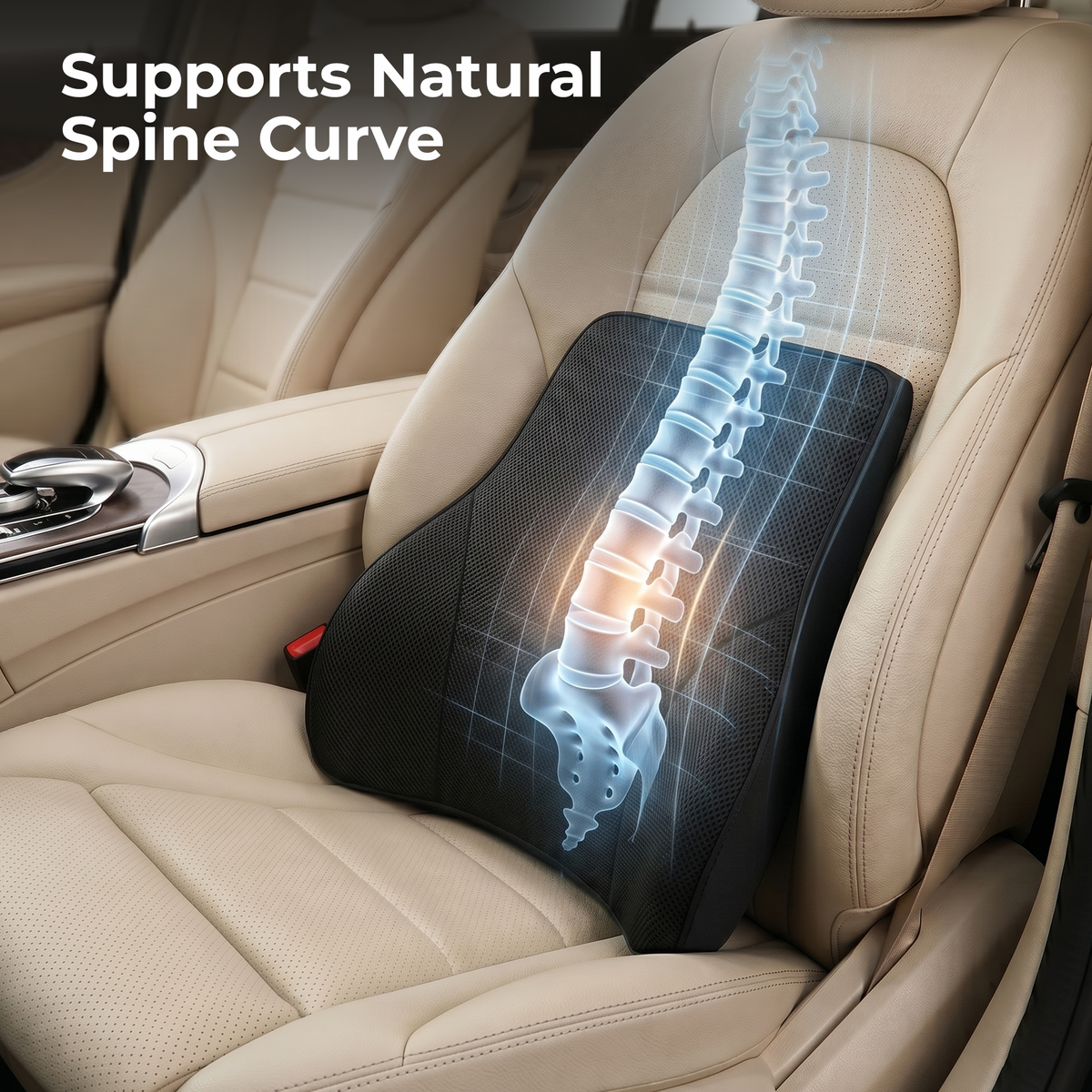 Car Lumbar Support Cushion for Seat