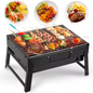 Foldable Charcoal Grill Outdoor Smoker