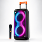 Portable Bluetooth Speaker with Wireless Microphone & Remote