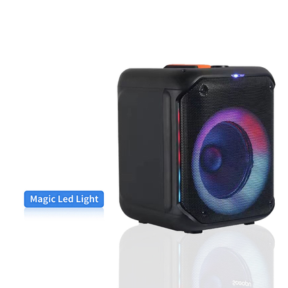 Portable Bluetooth Speaker with Wireless Microphone & Remote