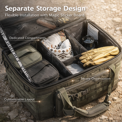 52*35*50cm Camping Storage Bag, Travel Gear Organizer