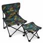 Folding Camping Chair(39x39cm) with Footrest (28x28cm)