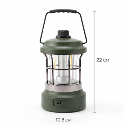 2 in 1 LED Camping Lantern Outdoor Light