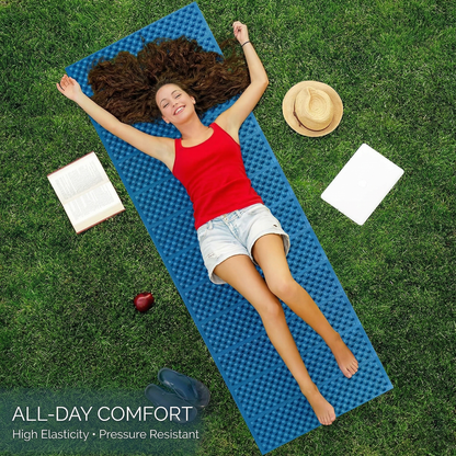 185*115cm Folding Aluminium Foam Sleeping Mat