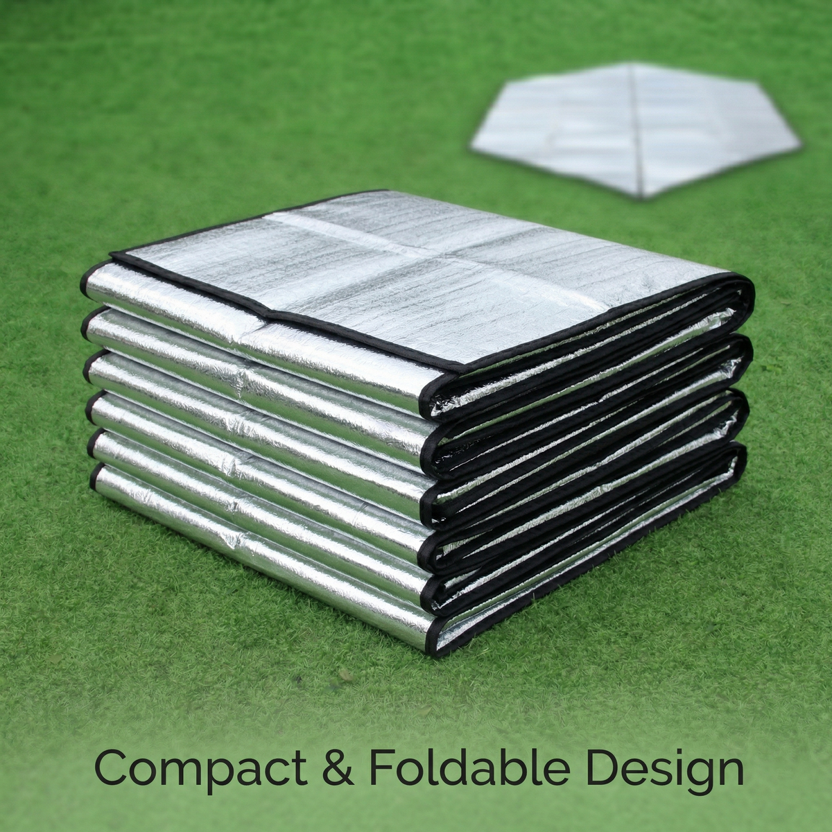 200*200cm Foldable Aluminium Insulation Camping Mat