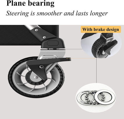 Collapsible Folding Wagon, Folding Trolley Cart