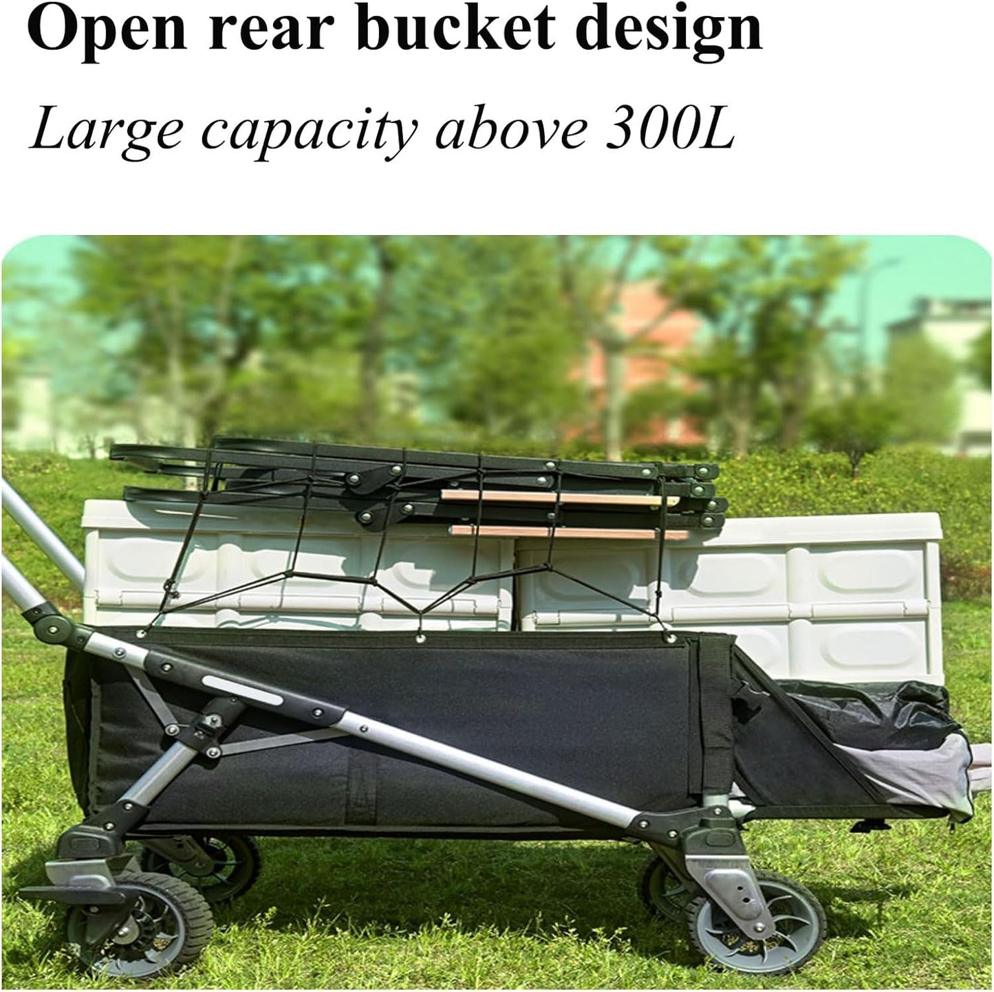 Collapsible Folding Wagon, Folding Trolley Cart