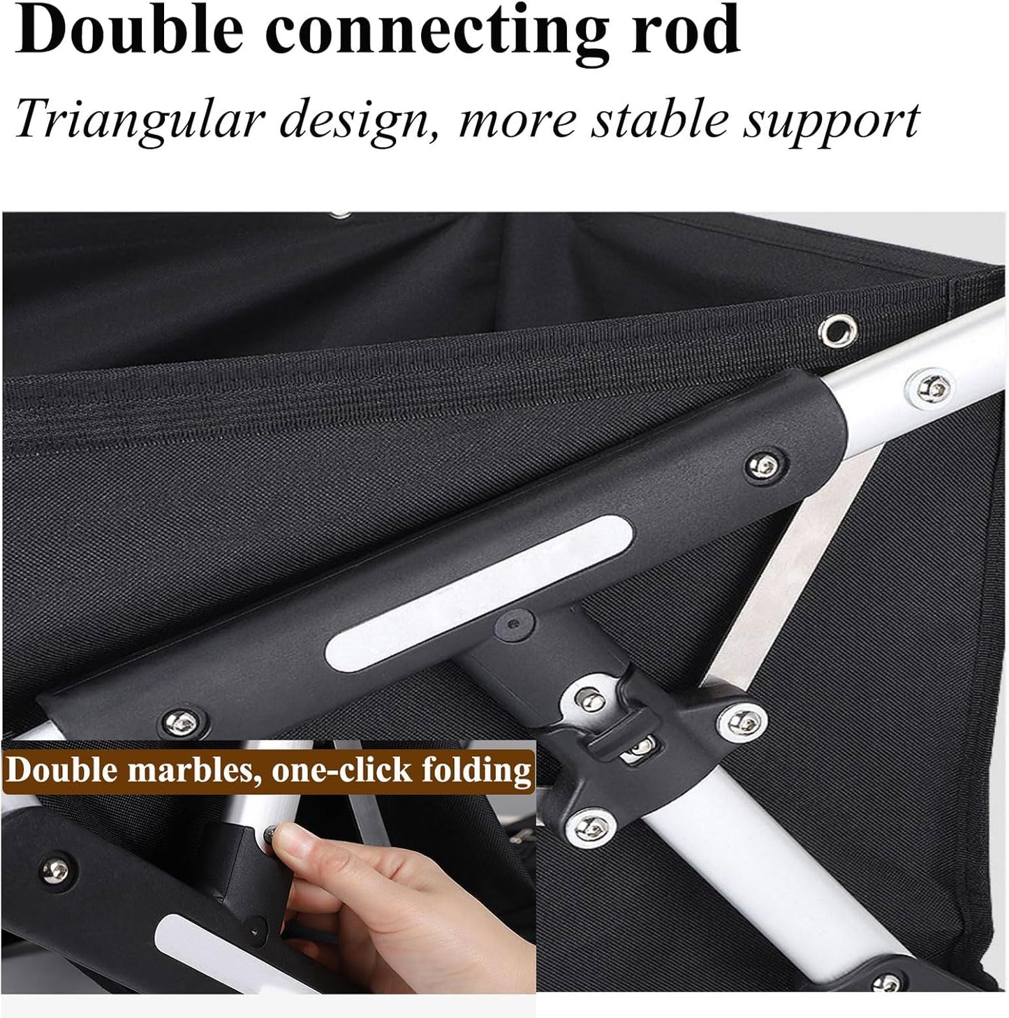 Collapsible Folding Wagon, Folding Trolley Cart