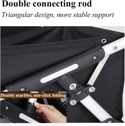 Collapsible Folding Wagon, Folding Trolley Cart