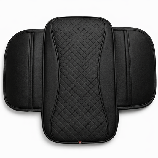 Breathable Leather Car Armrest