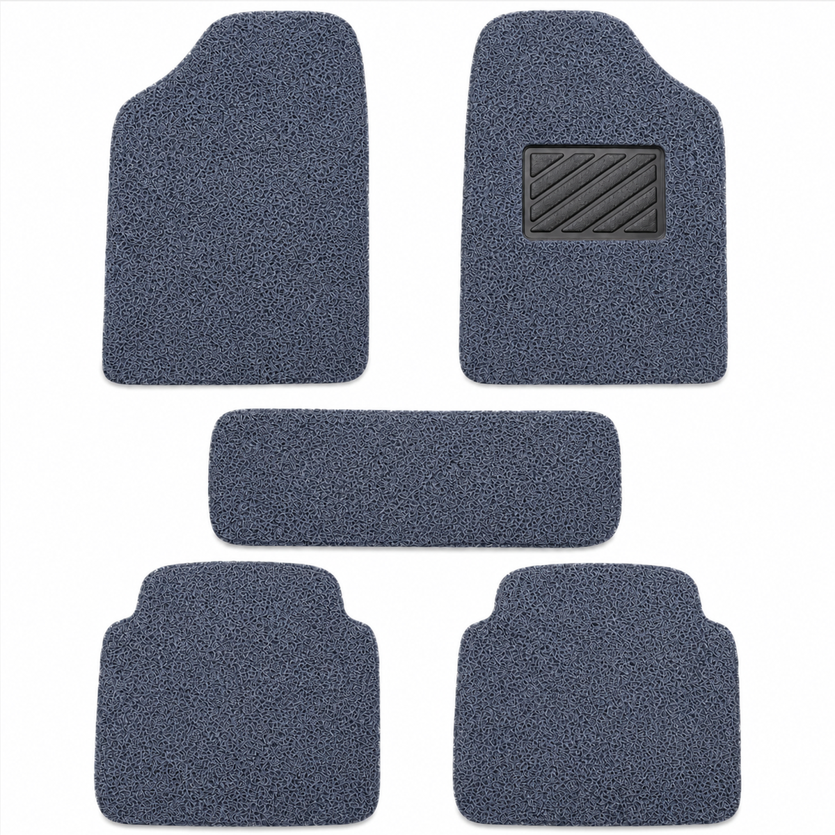 Car Noodle Grass PVC Mats, 5 Pcs