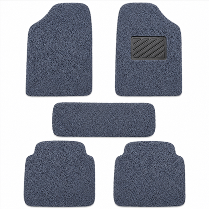 Car Noodle Grass PVC Mats, 5 Pcs