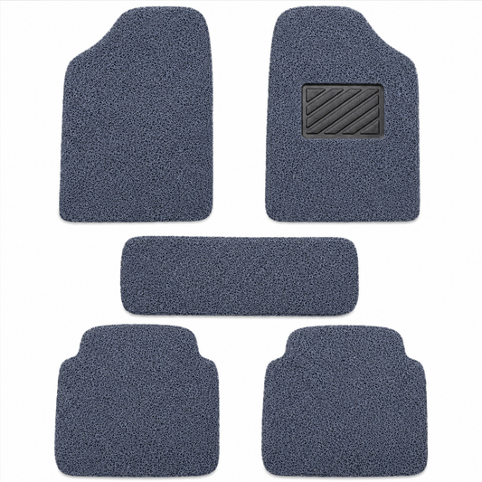 Car Noodle Grass PVC Mats, 5 Pcs