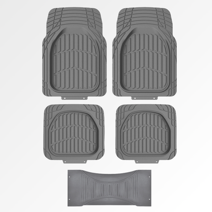 Premium Rubber Car Foot Mats, 76 * 54cm 5 Pcs Set
