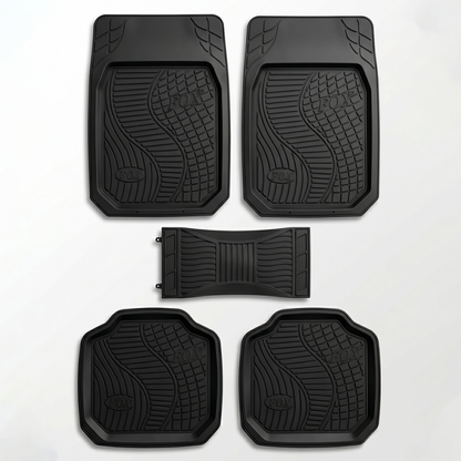 Rubber Car Foot Mats, 70 * 50cm 5 Pcs Set
