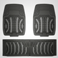 Premium Rubber Car Foot Mats, 72 * 50cm 3 Pcs Set