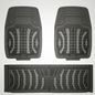 Premium Rubber Car Foot Mats, 72 * 50cm 3 Pcs Set