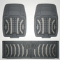 Premium Rubber Car Foot Mats, 72 * 50cm 3 Pcs Set