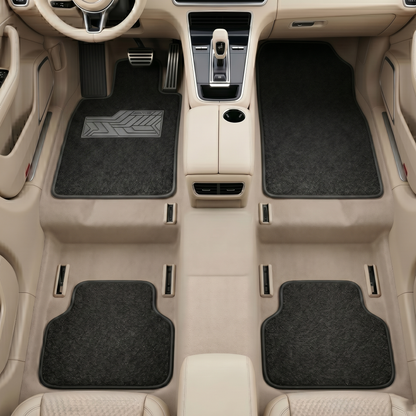 Car Premium Noodle Anti Slip Floor Mat, 5 Pcs