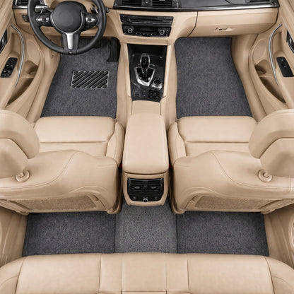 Premium Anti Slip Car Noodle Floor Mat, 5 Pcs