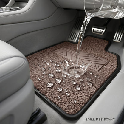 Car Premium Noodle Anti Slip Floor Mat, 5 Pcs