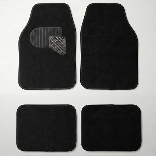 4 PCS Car Floor Carpet Mats Set