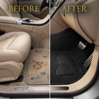 4 PCS Car Floor Carpet Mats Set