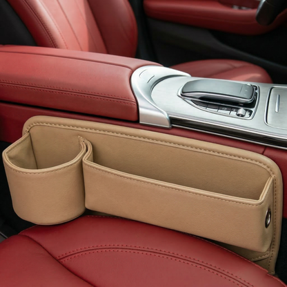 Car Seat Side Storage Organizer with Cup Holder