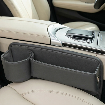 Car Seat Side Storage Organizer with Cup Holder