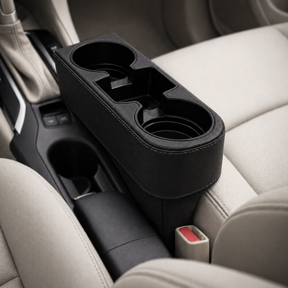 Car Seat Side Storage Organizer with Cup Holder