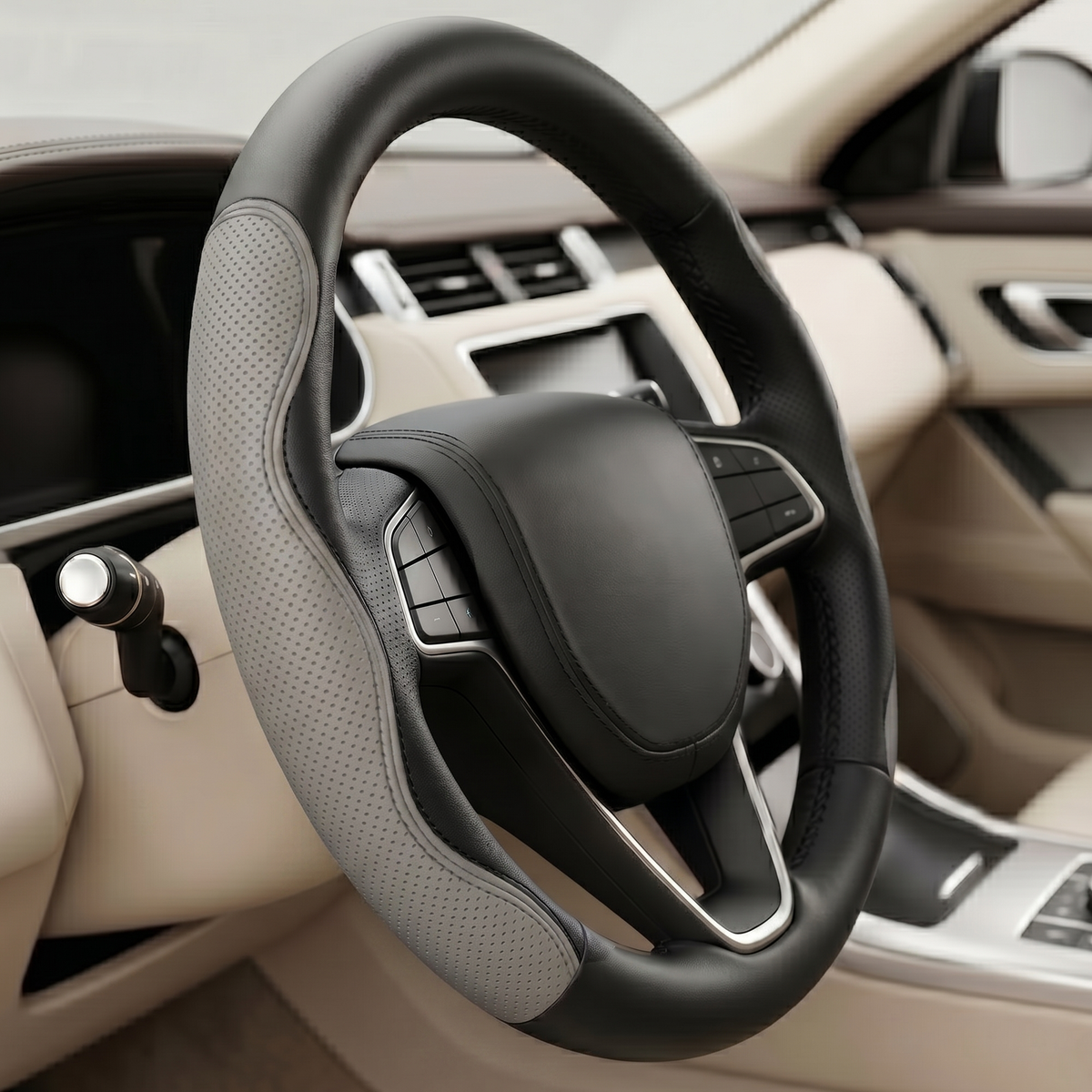 37cm Sport Grip Car Steering Cover