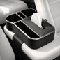 Car Armrest Storage Box with Cup Holder