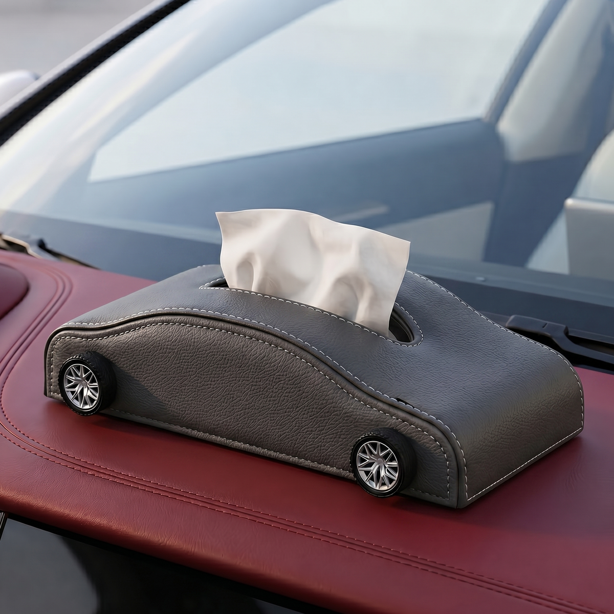 Car-Shaped Tissue Box Holder