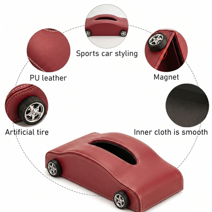 Car-Shaped Tissue Box Holder