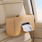 Car Tissue Box Holder with Strap Buckle