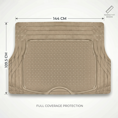 Premium Rubber Cargo Car Boot Trunk Mat