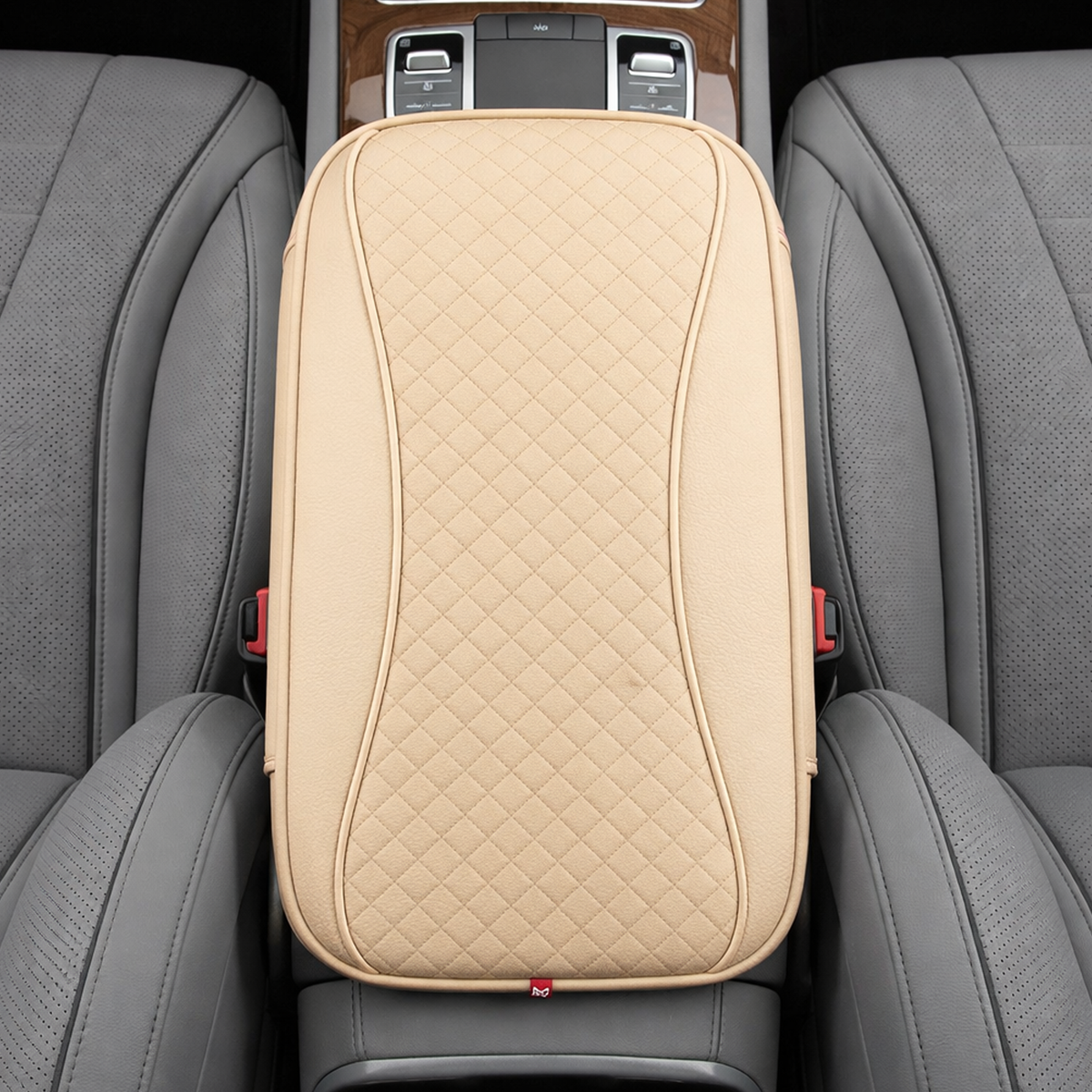 Breathable Leather Car Armrest