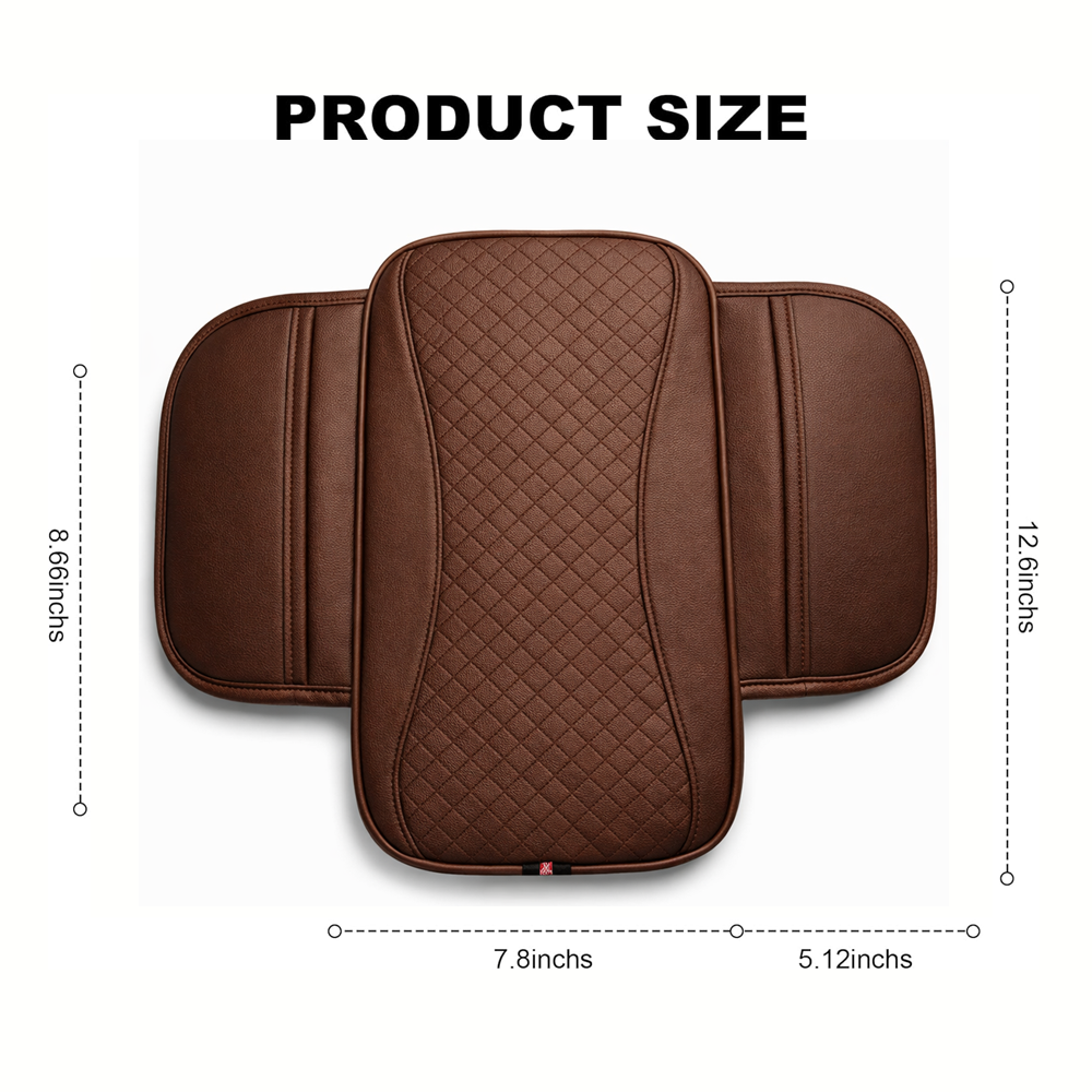 Breathable Leather Car Armrest