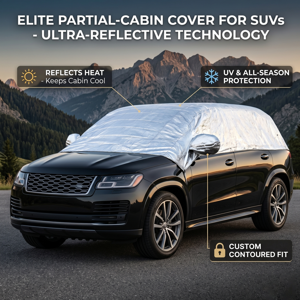 Car Cooling Half Cover